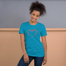 Load image into Gallery viewer, MODERN HEART Short-Sleeve Unisex T-Shirt