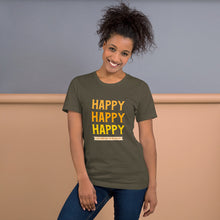 Load image into Gallery viewer, HAPPY Short-Sleeve Unisex T-Shirt