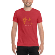 Load image into Gallery viewer, RISE UP TAKE COURAGE Short sleeve t-shirt