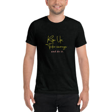Load image into Gallery viewer, RISE UP TAKE COURAGE Short sleeve t-shirt