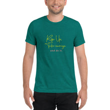 Load image into Gallery viewer, RISE UP TAKE COURAGE Short sleeve t-shirt