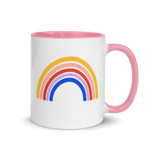 Load image into Gallery viewer, RAINBOW Mug with Color Inside