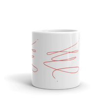 Load image into Gallery viewer, MODERN ART RED SWIRL Mug