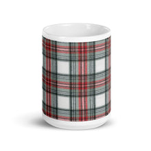 Load image into Gallery viewer, ROYAL WHITE TARTAN PLAID Mug