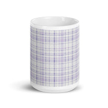 Load image into Gallery viewer, LAVENDER TARTAN PLAID Mug