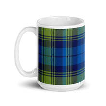 Load image into Gallery viewer, ROYAL BLUE TARTAN PLAID Mug