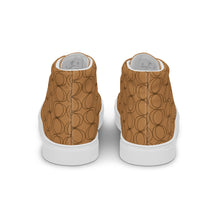 Load image into Gallery viewer, COGNAC Women’s high top canvas shoes