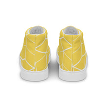 Load image into Gallery viewer, MODERN LINES Women’s high top canvas shoes