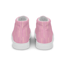 Load image into Gallery viewer, PINK SUNRISE Women’s high top canvas shoes