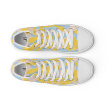 Load image into Gallery viewer, BRIGHT MORNING Women’s high top canvas shoes