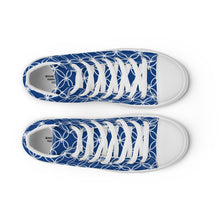Load image into Gallery viewer, COBALT Women’s high top canvas shoes
