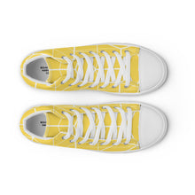 Load image into Gallery viewer, MODERN LINES Women’s high top canvas shoes
