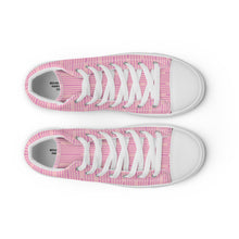 Load image into Gallery viewer, PINK SUNRISE Women’s high top canvas shoes