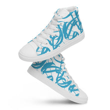 Load image into Gallery viewer, WATER Women’s high top canvas shoes