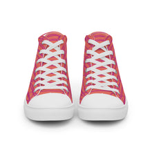 Load image into Gallery viewer, MODERN Women’s high top canvas shoes