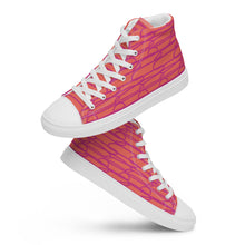 Load image into Gallery viewer, MODERN Women’s high top canvas shoes
