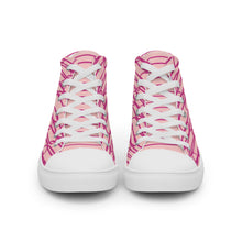 Load image into Gallery viewer, MODERN Women’s high top canvas shoes