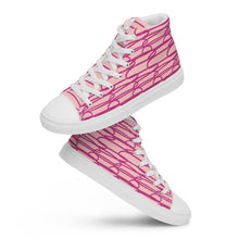 Load image into Gallery viewer, MODERN Women’s high top canvas shoes