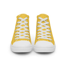 Load image into Gallery viewer, MEDALLION Women’s high top canvas shoes