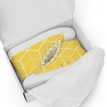 Load image into Gallery viewer, MODERN LINES Women’s high top canvas shoes