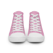 Load image into Gallery viewer, MEDALLION Women’s high top canvas shoes