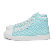 Load image into Gallery viewer, Women’s high top canvas shoes