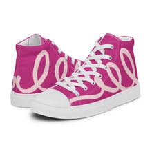 Load image into Gallery viewer, IN THE LOOP Women’s high top canvas shoes