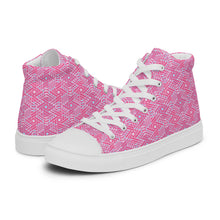 Load image into Gallery viewer, Women’s high top canvas shoes