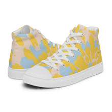 Load image into Gallery viewer, BRIGHT MORNING Women’s high top canvas shoes