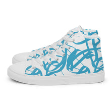 Load image into Gallery viewer, WATER Women’s high top canvas shoes