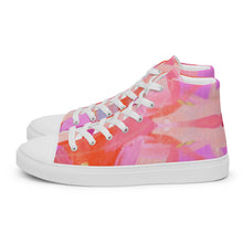 Load image into Gallery viewer, MODERN Women’s high top canvas shoes