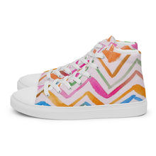 Load image into Gallery viewer, FREEFORM Women’s high top canvas shoes