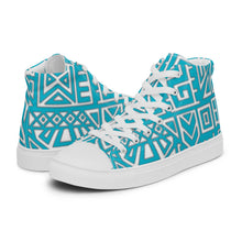 Load image into Gallery viewer, CARIBBEAN Women’s high top canvas shoes