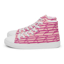 Load image into Gallery viewer, MODERN Women’s high top canvas shoes