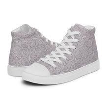 Load image into Gallery viewer, MEDALLION Women’s high top canvas shoes