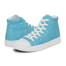 Load image into Gallery viewer, MEDALLION Women’s high top canvas shoes