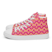 Load image into Gallery viewer, ASHLEY Women’s high top canvas shoes