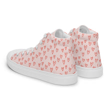Load image into Gallery viewer, ALL HEART Women’s high top canvas shoes