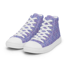 Load image into Gallery viewer, Women’s high top canvas shoes