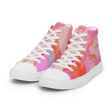 Load image into Gallery viewer, MODERN Women’s high top canvas shoes