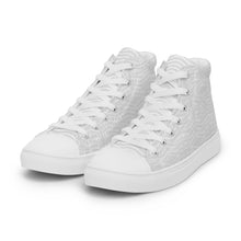 Load image into Gallery viewer, PUZZLE Women’s high top canvas shoes