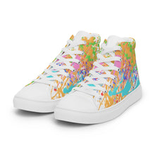 Load image into Gallery viewer, VIBE Women’s high top canvas shoes