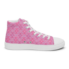 Load image into Gallery viewer, Women’s high top canvas shoes