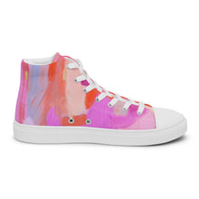 Load image into Gallery viewer, MODERN Women’s high top canvas shoes