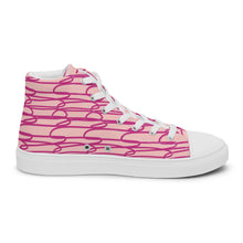 Load image into Gallery viewer, MODERN Women’s high top canvas shoes
