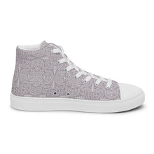 Load image into Gallery viewer, MEDALLION Women’s high top canvas shoes