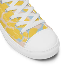 Load image into Gallery viewer, BRIGHT MORNING Women’s high top canvas shoes