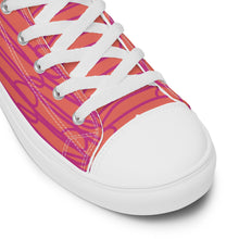 Load image into Gallery viewer, MODERN Women’s high top canvas shoes