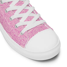 Load image into Gallery viewer, MEDALLION Women’s high top canvas shoes