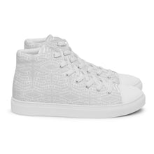 Load image into Gallery viewer, PUZZLE Women’s high top canvas shoes